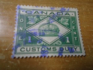 Canada Revenue stamp  van Dam  #  FCD1  used