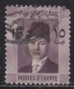 Egypt 214 King Farouk 1937