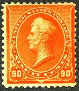 U.S. #229 MINT OG HR