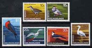 Cocos (Keeling) Islands 1969 Birds, the set of 6 values f...