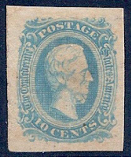 MALACK Confed #12 SUPERB JUMBO OG H, milky blue,  ..MORE.. ww0099