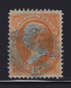 141 VF used PSE cert neat blue cancel with nice color cv $ 1550 ! see pic !