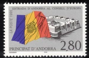 Andorra 458 Council of Europe mnh