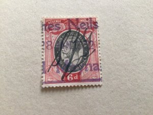 South Africa  King George V revenue stamp A13951