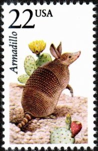 United States 2296 - Mint-NH - 22c Armadillo (1987) (cv $1.00)