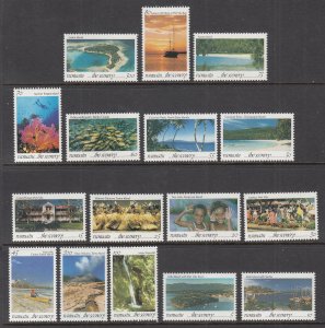 Vanuatu 595-610 MNH VF