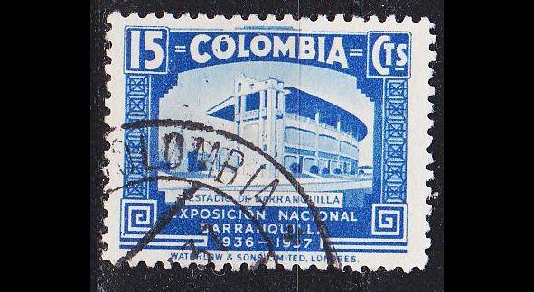 KOLUMBIEN COLOMBIA [1937] MiNr 0382 ( O/used ) Architektur