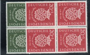 Germany #B314 - #B315 Very Fine Never Hinged Block Set