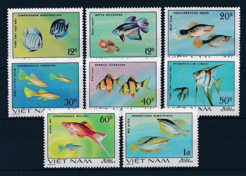 [46832] Vietnam 1981 Marine life Fish MNH