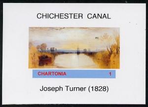 Chartonia (Fantasy) Chichester Canal by Joseph Turner imp...