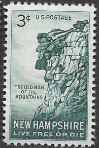 US Scott #1068 3c New Hampshire (1955) MNH