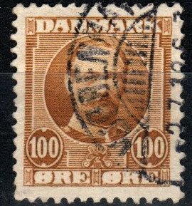 Denmark #78 F-VF Used CV $5.00 (X339)