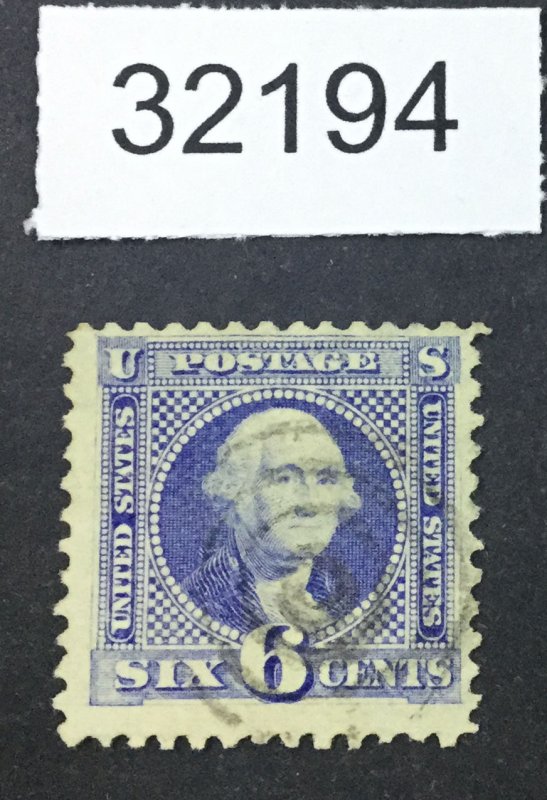 US STAMPS #115 USED LOT #32194