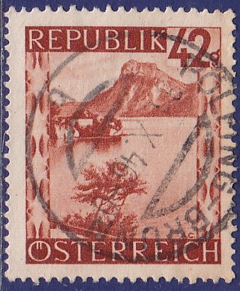 Austria - 1946 - Scott #471 - used - PÖLFING-BRUNN pmk