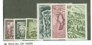 Saar #204/219 Mint (NH) Single