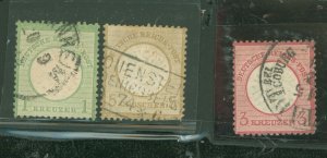 Germany #21-23 Used