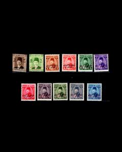 VINTAGE: EGYPT 1920-50'S ASST OGNH, LH ,USD LSCOTT # ASST $175 LOT #1900MUF