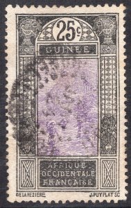 FRENCH GUINEA SCOTT 78