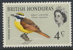 British Honduras SG 241 SC # 170a MLH  Birds Kiskadee  see scans