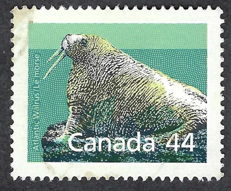 Canada #1171 44¢ Walrus (1989). Perf. 14 1/2 x 14. Used.