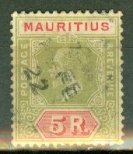 JN: Mauritius 158 used CV $175