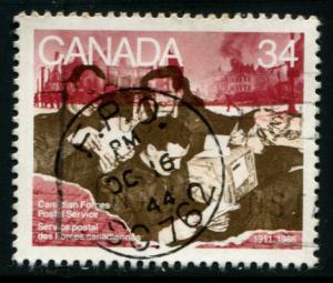 1094 Canada 34c Canadian Forces Postal Service, used