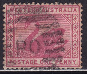 Western Australia 73 Swan 1p 1899