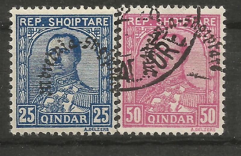 Albania Scott #232-233 MINT & USED