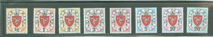 Isle of Man #J1-J8 Mint (NH) Single (Complete Set)