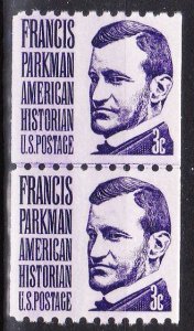 MOstamps - US Scott #1297 VF-XF Mint OG NH Coil Line Pair - Lot # DS-9445