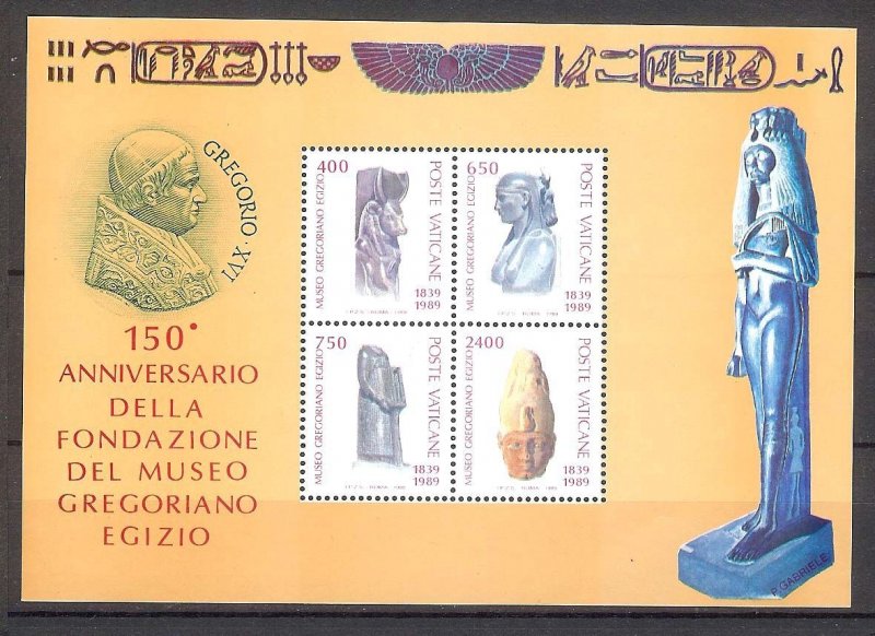 1989 - VATICAN - Sc #829 - Sheet - MNH **