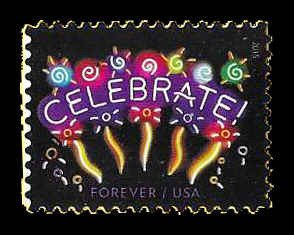 PCBstamps  US #5019 {49c}Neon Celebrate, MNH, (19)