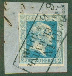 PRUSSIA-GERMANY 7 USED ON PIECE (RL) 3872 CV $90.00 BIN $35.00