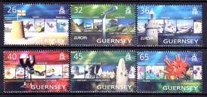 Guernsey 2004 Vacations - Europa Complete Mint MNH Set SC 832-837