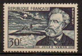 France # 770 1955 Jules Verne MNH