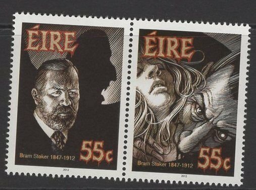 IRELAND SG2114a 2012 DEATH CENTENARY OF BRAM STOKER MNH