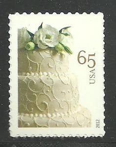 #4602 Wedding Cake 65c Single Mint NH