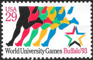Sc 2748   29¢ World University Games Single, MNH