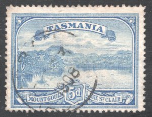 Tasmania SC #92,  F/VF  Used CV $29.00 ....   6280049