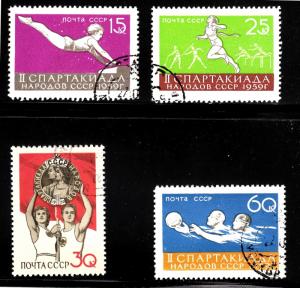 Russia 2224-2227  - used - Sports