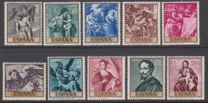 Spain 1556-1565 Paintings MNH VF