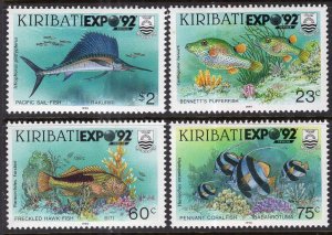 Kiribati 587-590 MNH VF