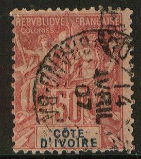 Ivory Coast, Scott 14, used