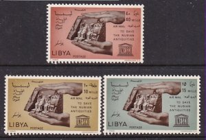 Libya C52-C54 UNESCO MNH VF
