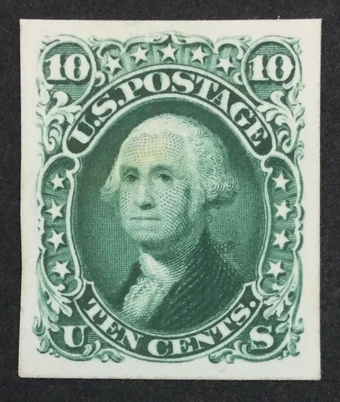 US #106P4 PLATE PROOF ON CARD $ LOT #1060