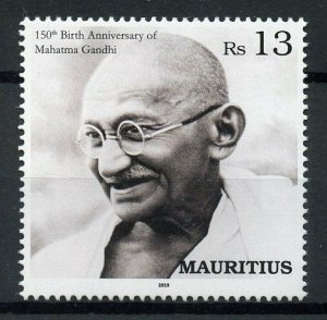 Mauritius Stamps 2019 MNH Mahatma Gandhi 150th Birth Anniv Famous People 1v Set