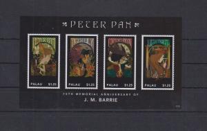 PALAU SHEET PETER PAN ANIMATION BARRIE WRITERS