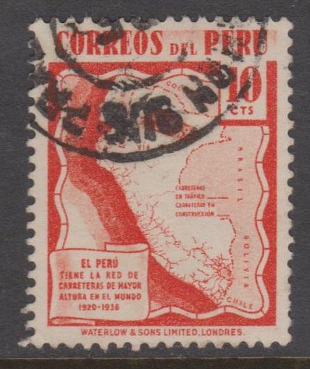 Peru Sc#377 Used