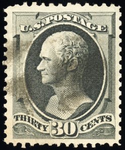 US Stamps # 165 Used Superb Deep Color Neat Cancel