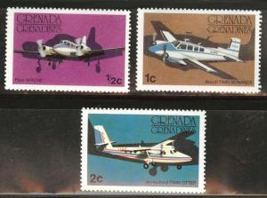 GRENADA Grenadines Scott 182-184 MNH** short set 1976